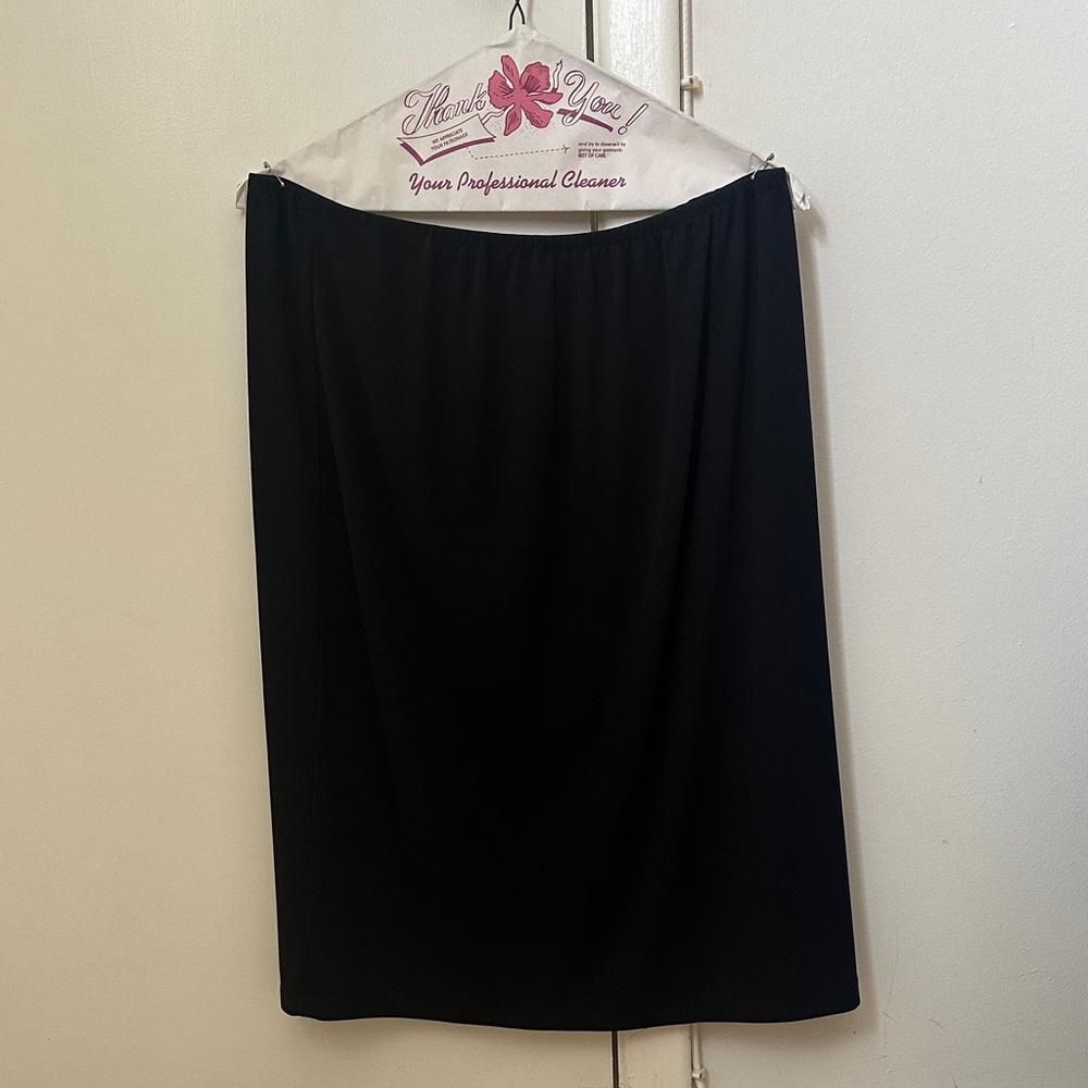Classic Black Pencil Skirt for Women